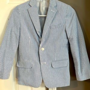 Blue stripe jacket